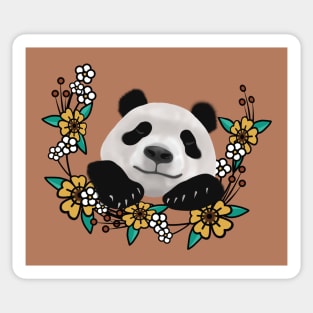 Panda zen Sticker